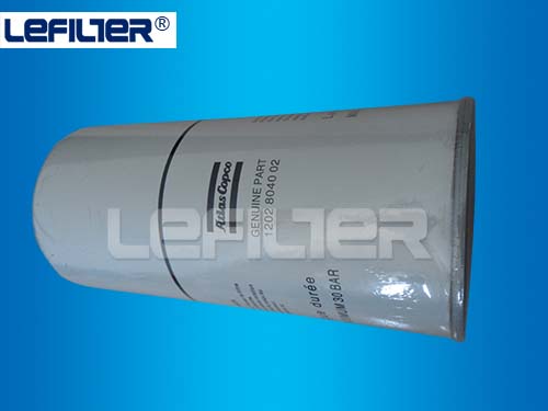 atlas copco air compressor oil filter 1202804002