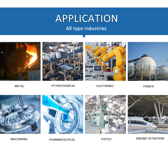 Automatic Self-cleaning Filter application field