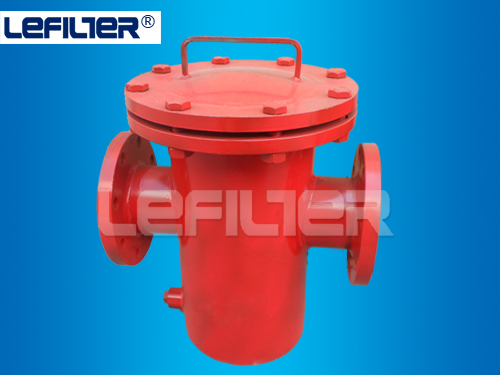 basket flanged strainer filter